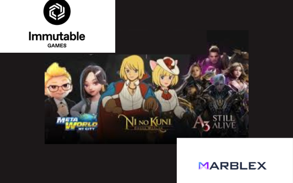 Immutable partners with MARBLEX and Netmarble, revolutionizing blockchain gaming with zkEVM technology and advancing the web3 gaming ecosystem.